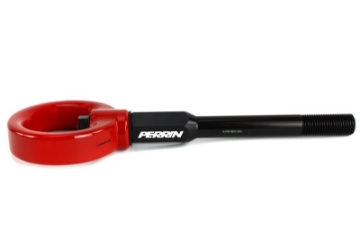 Picture of PERRIN 02-07 Subaru WRX-STI Tow Hook Kit Front - Red