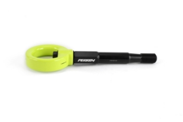 Picture of PERRIN 15-17 Subaru WRX & STI - 13-17 Crosstrek - 12-16 Impreza Tow Hook Kit Front - Neon Yellow