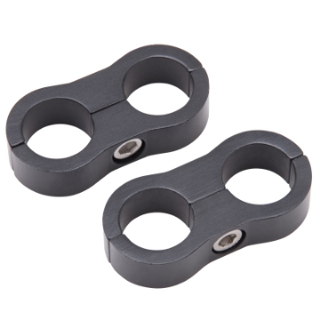 Picture of Russell Hose Separator for -6an Braided Hose - Anodized Black
