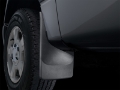 Picture of WeatherTech 2019+ Ford Ranger No Drill Front Mudflaps - Black