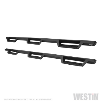 Picture of Westin-HDX 07-19 Chevy Silv 2500-3500 Crew 8ft Excl Dually Drop WTW Nerf Step Bars - Blk