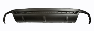 Picture of Discontinued - Roush 2013-2014 Ford Mustang Black Stipple Rear Valance Kit Req- 421410-421517