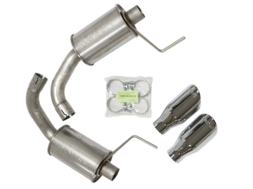 Picture of Roush 2015-2017 & 2024 Ford Mustang 5-0L V8 Exhaust Kit w- Round Tips 304SS