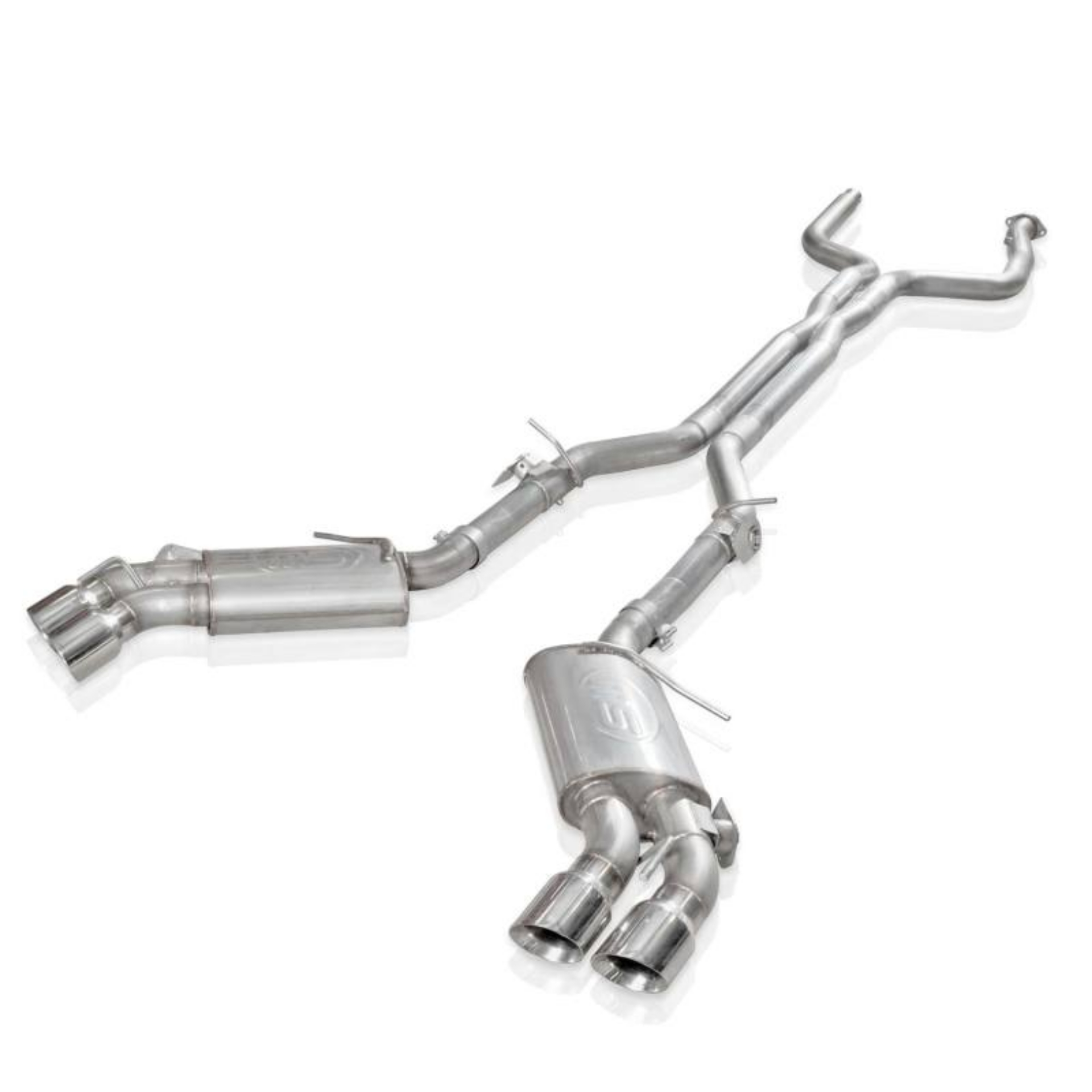Picture of Stainless Works 2016+ Chevy Camaro SS 6-2L 3in Redline Catback w-AFM Valve NPP Valve 4in Quad Tips