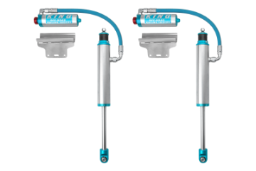 Picture of King Shocks 2005+ Toyota Tacoma 6 Lug Rear 2-5 Dia Remote Reservoir Shock w-Adjuster Pair