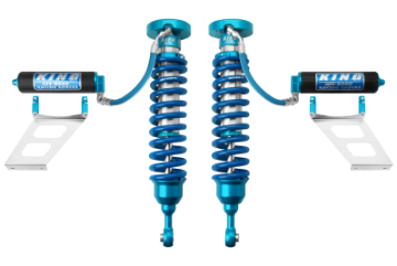 Picture of King Shocks 2007+ Toyota Tundra 2-5 Dia Front Coilover w-Remote Reservoir Pair