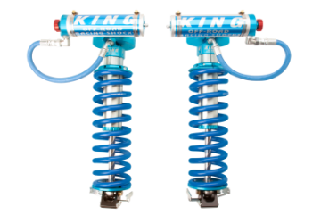Picture of King Shocks 2005+ Ford F-250 4WD Front 2-5 Dia Remote Res Coilover Conversion w-Adjuster Pair