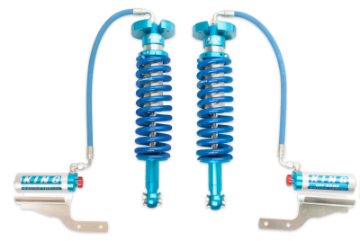 Picture of King Shocks 04-08 Ford F150 4WD Front 2-5 Dia Remote Reservoir Coilover w-Adjuster Pair