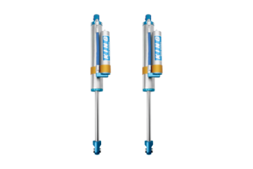 Picture of King Shocks 2005+ Ford F-250-F-350 4WD Rear 2-5 Dia Piggy Hose Reservoir Shock Pair
