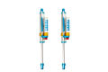 Picture of King Shocks 2005+ Ford F-250-F-350 4WD Rear 2-5 Dia Piggy Hose Reservoir Shock w-Adjuster Pair