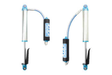 Picture of King Shocks 2019+ Chevrolet Silverado 1500 Trail Boss Rear 2-5 Dia Remote Reservoir Shock Pair
