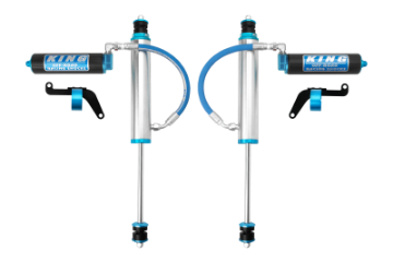 Picture of King Shocks 1997+ Nissan Patrol Y61 Frt 2-5 Dia Shock Remote 2-5 Fin Res 0-2in Lift w-Brkt Pair