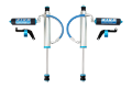 Picture of King Shocks 1997+ Nissan Patrol Y61 Frt 2-5 Dia Shock Remote 2-5 Fin Res 0-2in Lift w-Brkt Pair