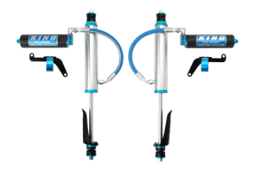 Picture of King Shocks 1997+ Nissan Patrol Y61 Frt 2-5 Dia Shock Remote 2-5 Fin Res 3-5in Lift w-Brkt Pair
