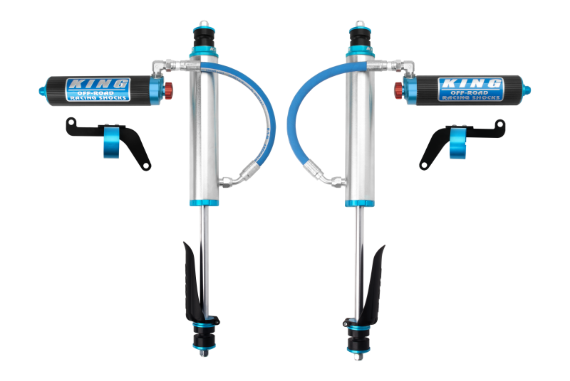 Picture of King Shocks 97+ Nissan Patrol Y61 Frt 2-5 Dia Shock Remote 2-5 Fin Res 6in Lift w-Adj-Brkt Pair