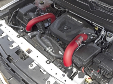 Picture of aFe BladeRunner 3in Red IC Tube Cold Side w- Coupling & Clamp Kit 2016 GM Colorado-Canyon 2-8L