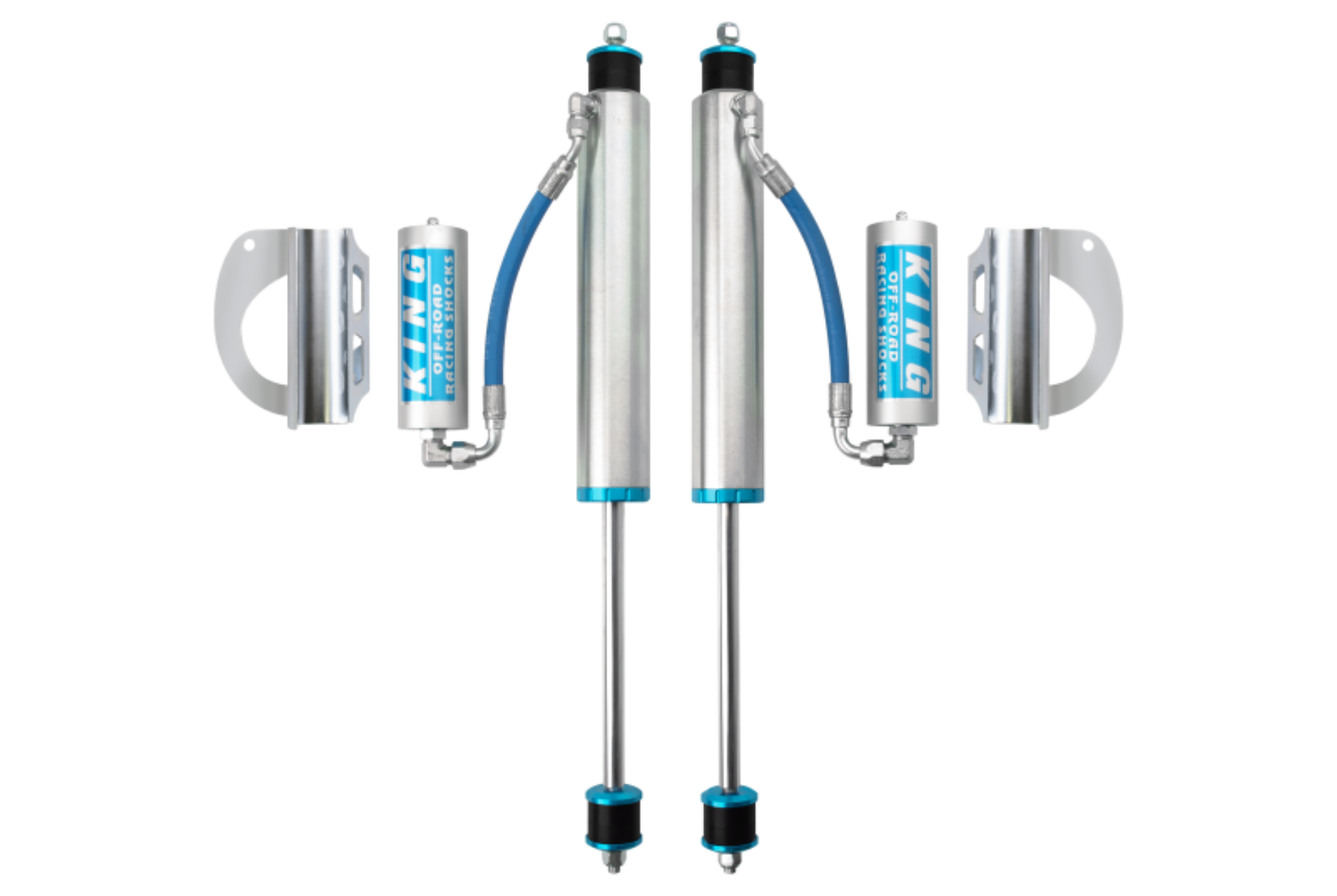 Picture of King Shocks 89-97 Toyota Land Cruiser 80 Front 2-5 Dia Remote Res Shock for 0-2in Lift Pair