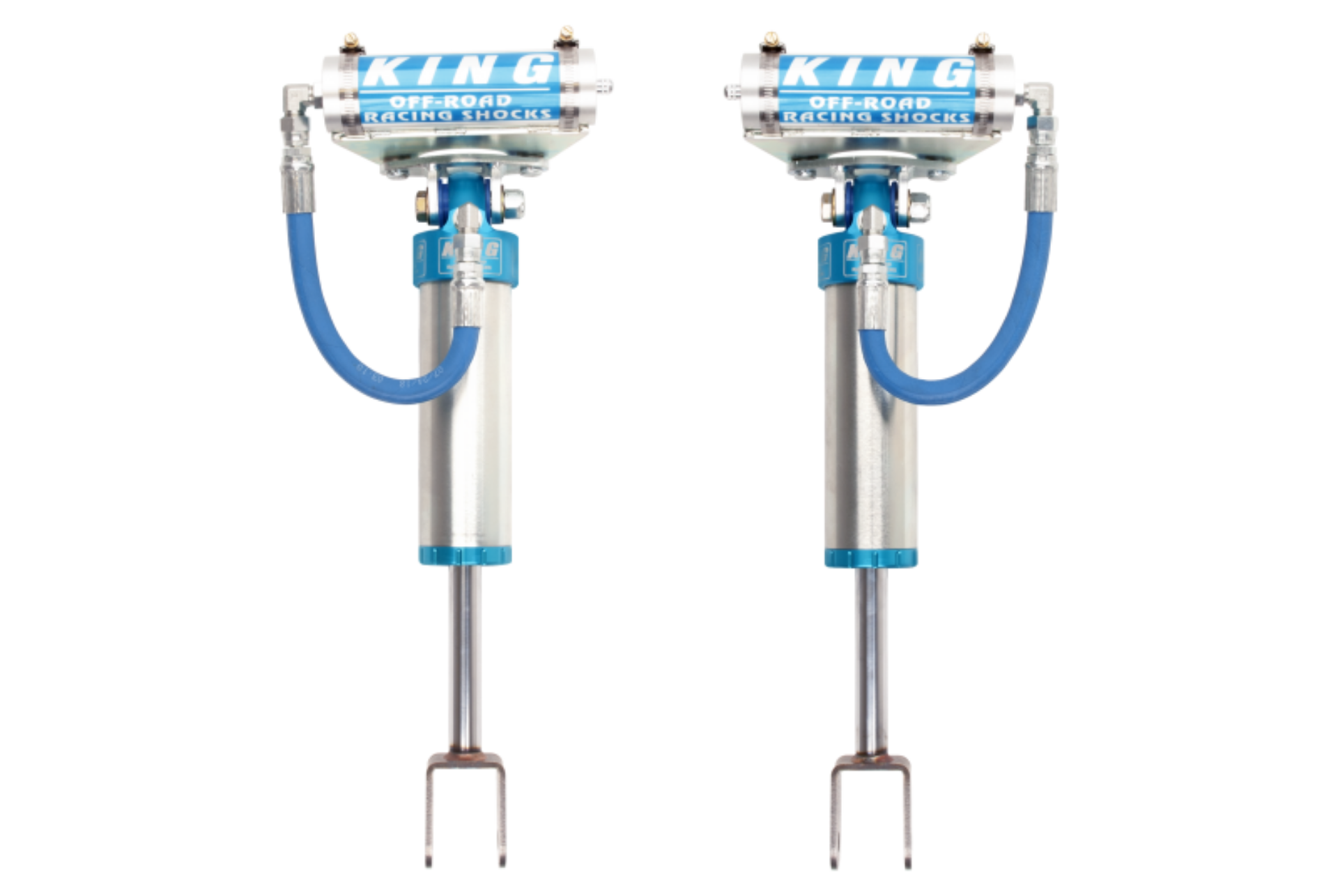 Picture of King Shocks 2011+ Chevrolet Silverado 2500-3500 Front 2-5 Dia Remote Reservoir Shock Pair