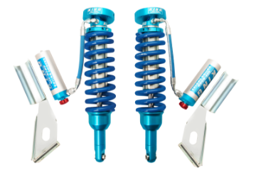 Picture of King Shocks 11-15 Toyota Hilux Front 2-5 Dia Remote Reservoir Coilover w-Adjuster Pair