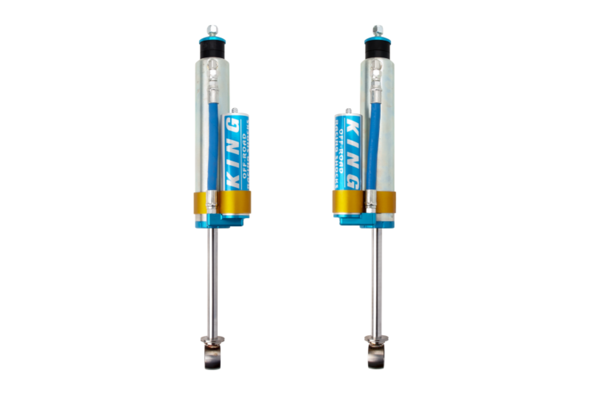 Picture of King Shocks 96-02 Toyota 4Runner Rear 2-5 Dia Piggy Hose Reservoir Pair