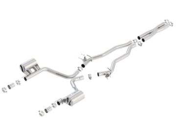 Picture of Borla 15-16 Dodge Challenger SRT-Scat Pcak 6-4L V8 ATAK Catback Exhaust