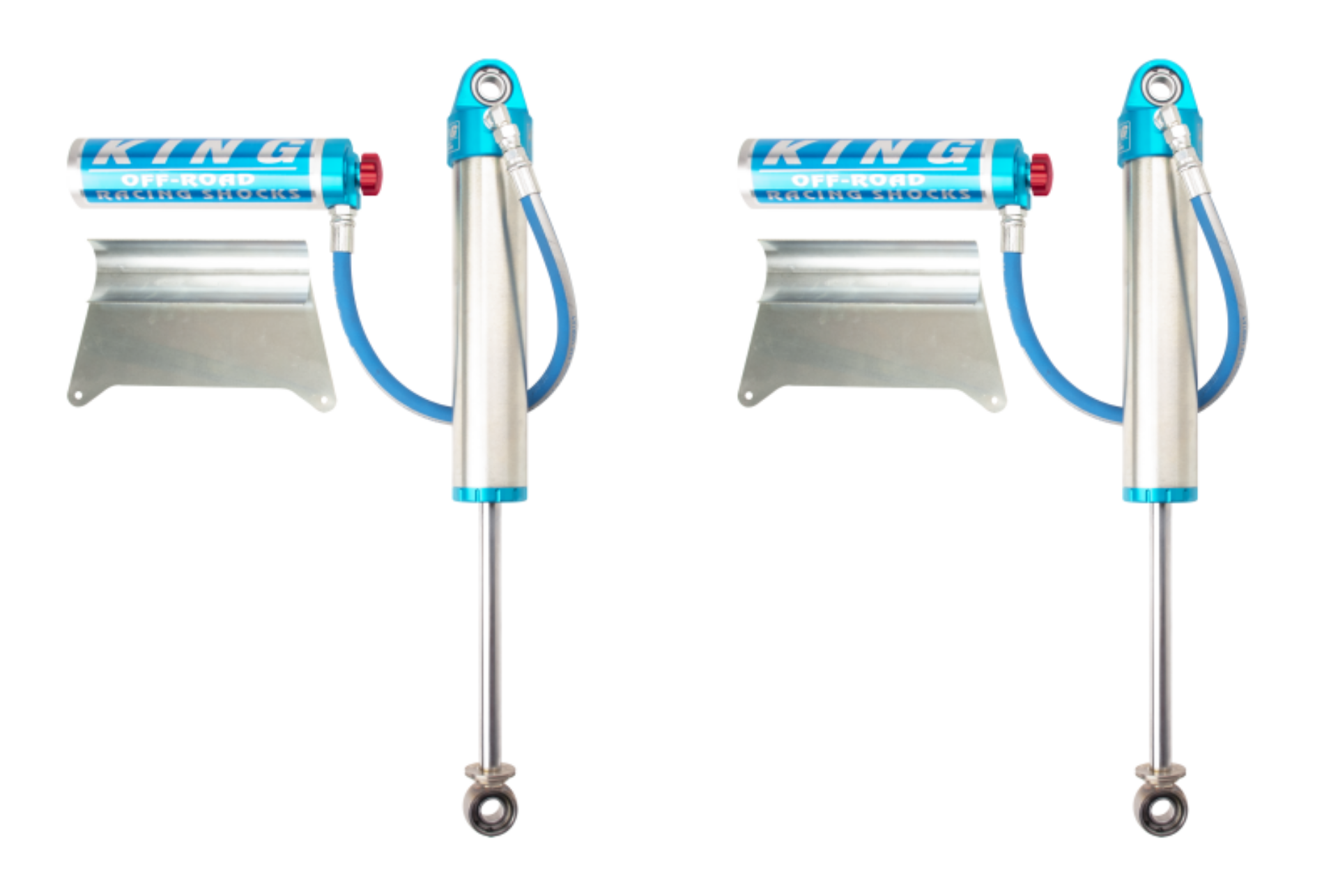 Picture of King Shocks 2016+ Toyota Hilux Rear 2-5 Dia Remote Reservoir Shock w-Adjuster Pair