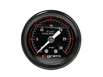 Picture of Grams Performance 0-30 PSI Fuel Pressure Gauge