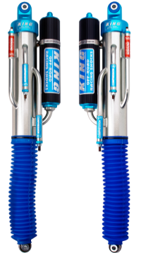Picture of King Shocks 10-14 Ford F150 Raptor 4WD Rear 3-0 Dia Bypass Piggyback Shock w-Standard Fin Res Pair