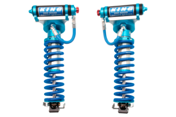 Picture of King Shocks 2005+ Ford F-250 4WD Front 3-0 Dia Remote Res Coilover Conv w-Adjuster Pair