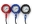 Picture of Rays Racing Air Gauge - Blue