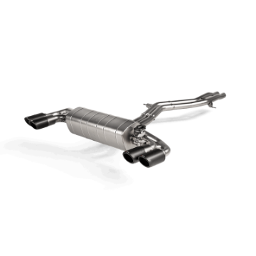 Picture of Akrapovic 2019+ Porsche Cayenne V6 536 w-OPF-GPF Evolution Line Cat Back Titanium Req Tips