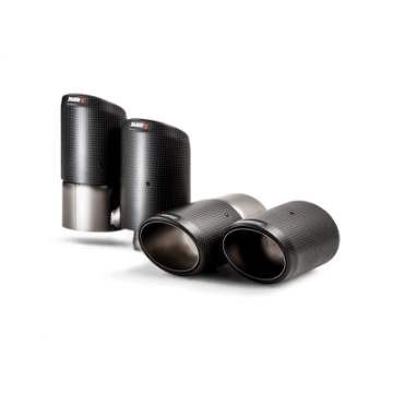 Picture of Akrapovic 2018+ Porsche Cayenne V6 536 Tail Pipe Set Carbon