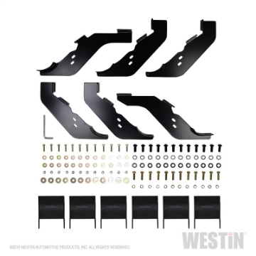 Picture of Westin 2019 Ford Ranger Supercrew PRO TRAXX 5 Oval Nerf Step Bars - Black