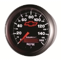 Picture of Autometer Speedometer 3-3-8in, 0-160 MPH, Elec- Programmable - Bowtie Black