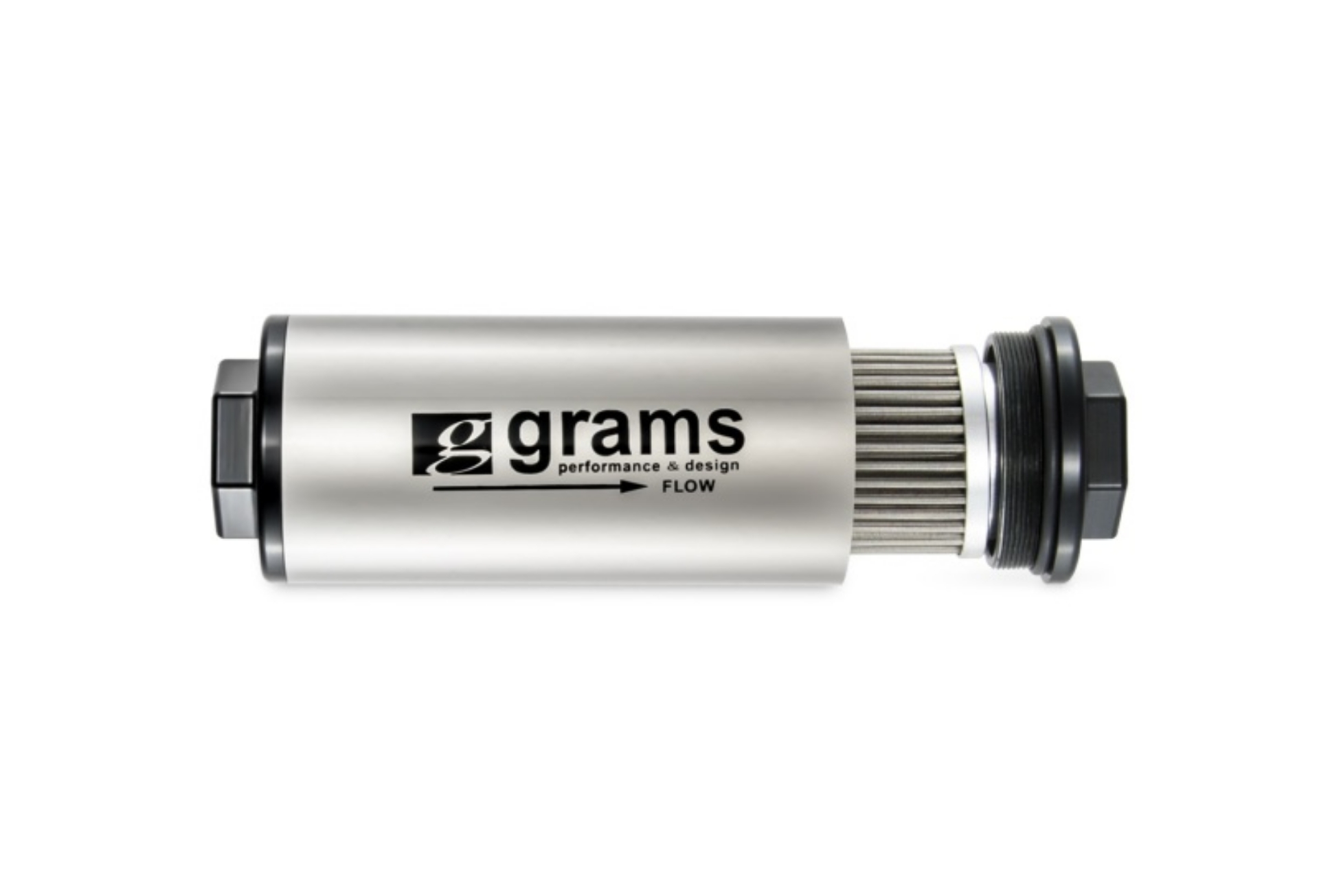 Picture of Grams Performance 100 Micron -8AN Fuel Filter