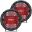 Picture of Rigid Industries 360-Series 6in LED Off-Road Drive Beam - Red Backlight Pair