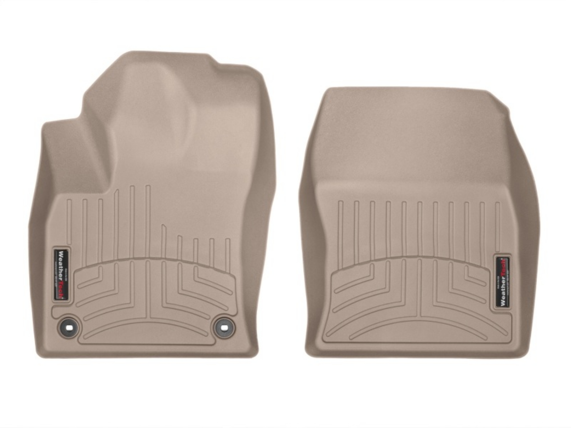 Picture of WeatherTech 2016+ Toyota Prius Works W-Heat Vents Under 1st Row OR W-O Front FloorLiner - Tan