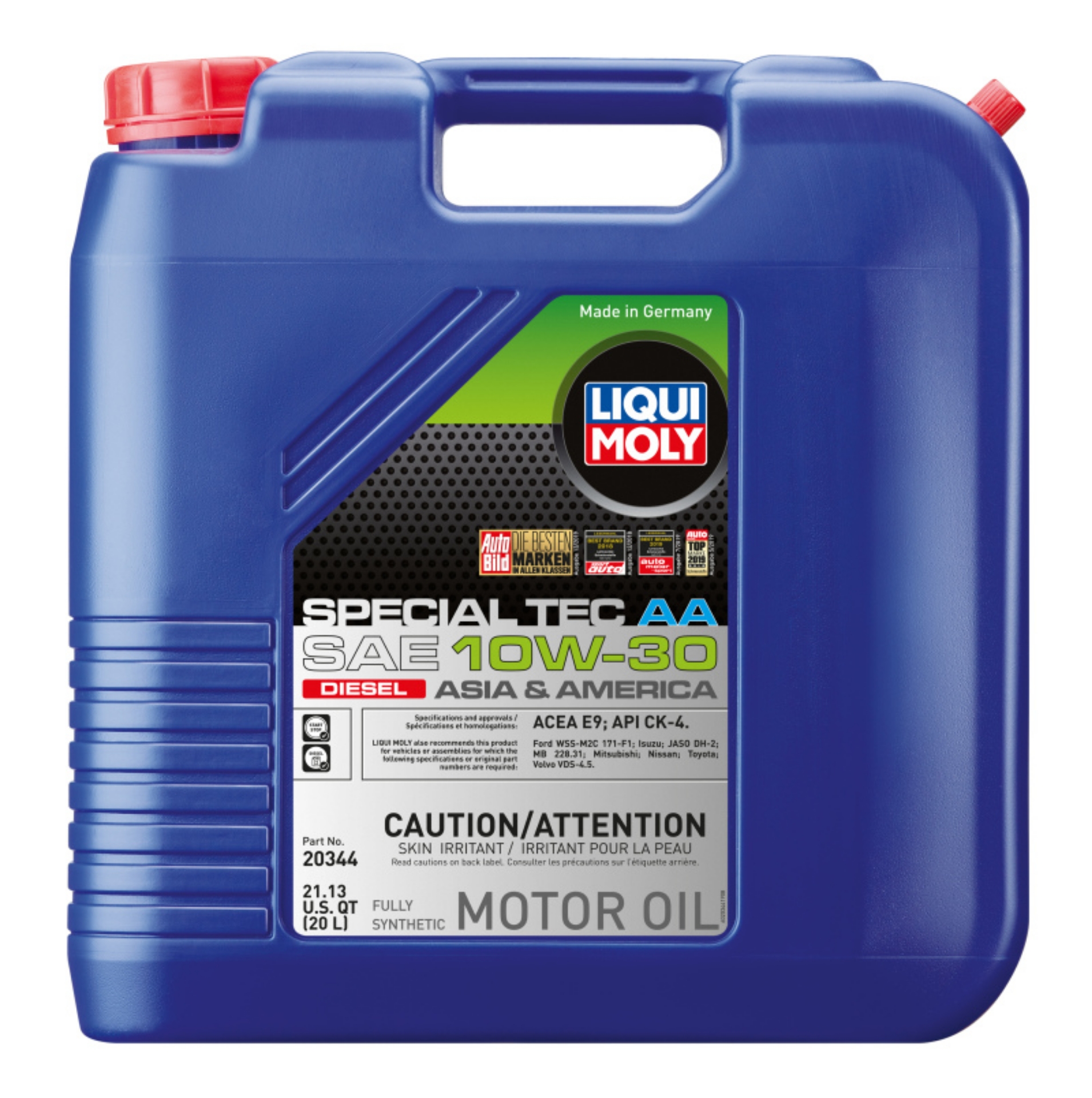 Picture of LIQUI MOLY 20L Special Tec AA Motor Oil SAE 10W30 Diesel