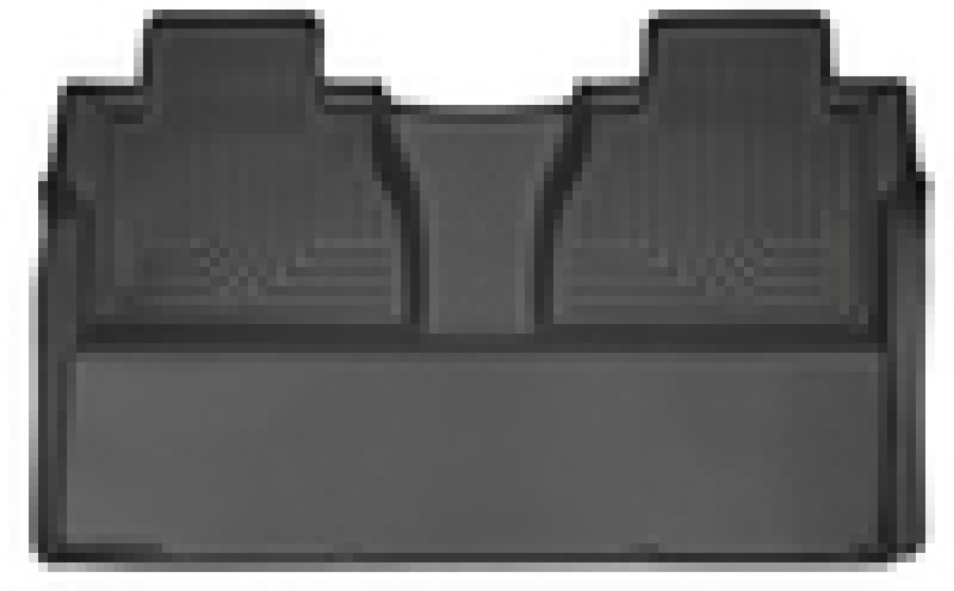 Picture of Husky Liners 14-16 Toyota Tundra CrewMax Cab Pickup X-Act Contour Black 2nd Seat Floor Liner