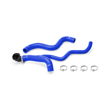 Picture of Mishimoto 2012+ Fiat 500 Non-Turbo Blue Silicone Radiator Hose Kit