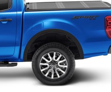 Picture of Bushwacker 2019 Ford Ranger OE Style Fender Flares 2pc Rear Crew Cab - Extended Cab Pickup - Blk
