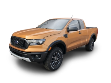 Picture of Bushwacker 2019 Ford Ranger Extended Cab - Crew Cab Pickup OE Style Fender Flares 4pc - Black