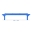 Picture of Mishimoto 2011-2016 Ford 6-4L Powerstroke Upper Support Bar - Micro-Wrinkle Blue