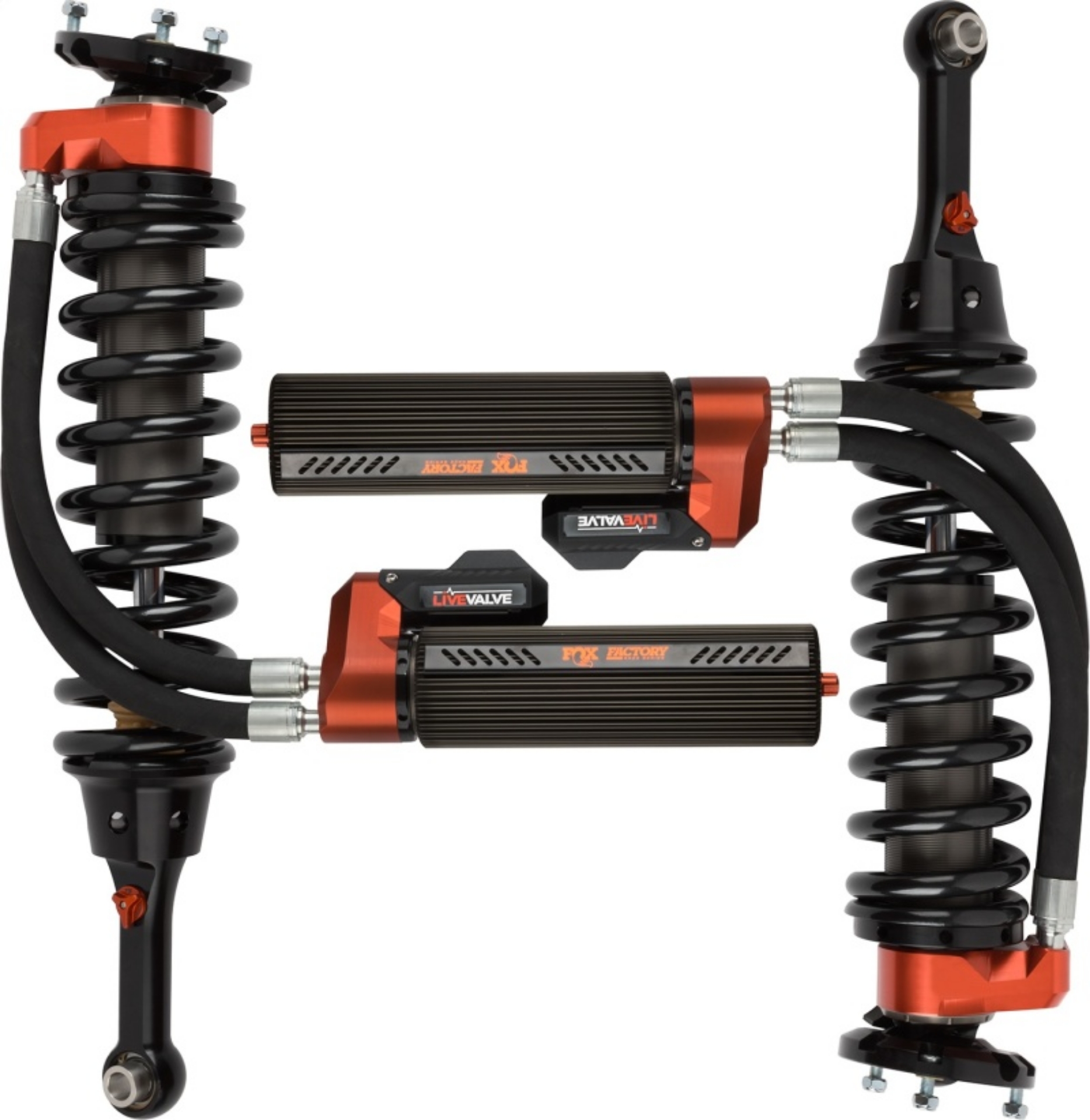 Picture of Fox 3-0 Factory Race Series Live Valve Internal Bypass Coilover Shock 2019+ Ford Raptor - Front