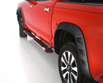 Picture of Bushwacker 14-19 Toyota Tundra w- 66-7in Bed DRT Style Flares 4pc - Black