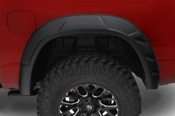 Picture of Bushwacker 09-18 Ram 1500 w- 67-4in Fleetside Bed Ex- R-T and Rebel DRT Style Flares 4pc - Black