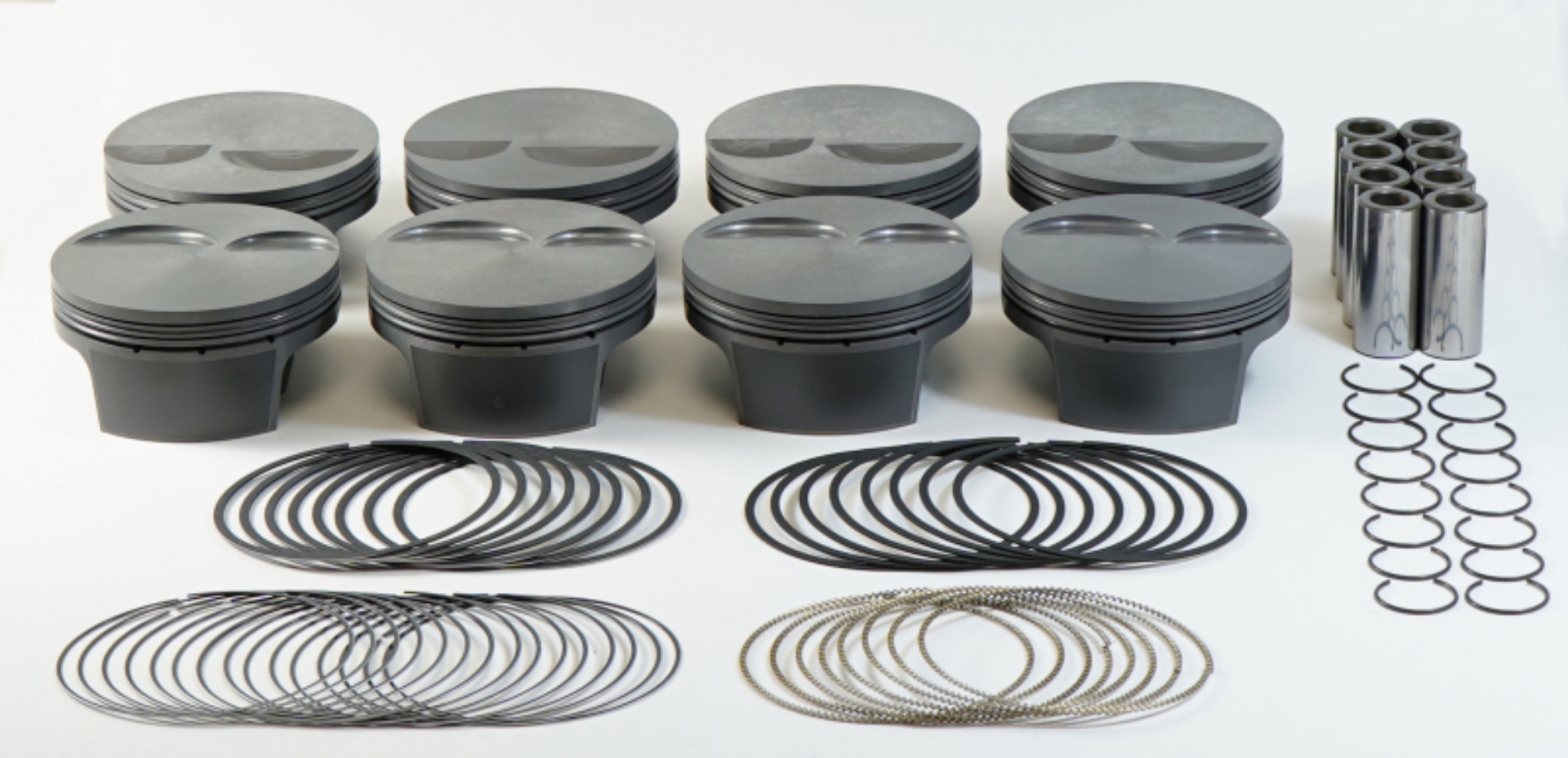 Picture of Mahle MS Piston Set LS7 430cid 4-135in Bore 4-000in Stroke 6-067in Rod -927in Pin -2-5cc 11-8 CR