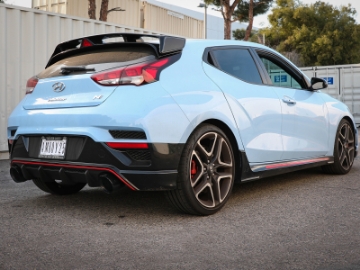 Picture of aFe Power Axle Back Exhaust - 19-20 Hyundai Veloster N L4-2-0L t