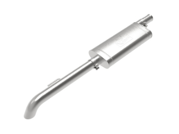 Picture of aFe ROCK Basher Exhaust Cat-Back 3in SS-409 2020 Jeep Gladiator JT V6-3-6L