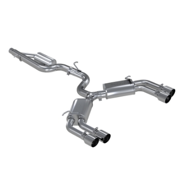 Picture of MBRP 15-18 Audi S3 304SS 3in Quad Split Rear Exit C-B System